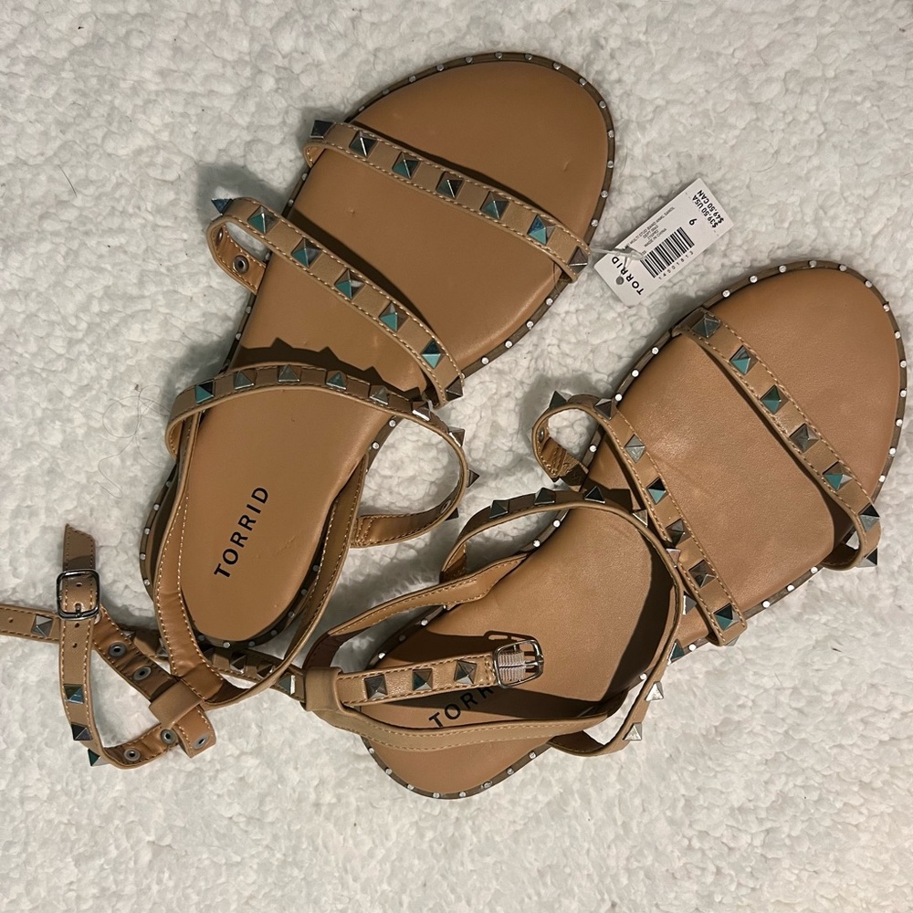2 pairs of TORRID sandals